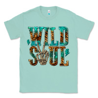 Wild Soul With Skeleton Hand Classic Tee | Teevron