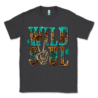 Smoke wild soul with skeleton hand Classic Tee - texasbilliewilder