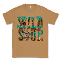 Toasted Coconut wild soul with skeleton hand Classic Tee - texasbilliewilder