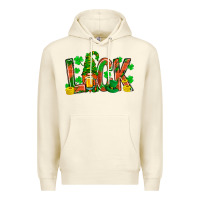 Sandshell luck with gnome and beer Premium Hoodie - NancyCooperArtShop