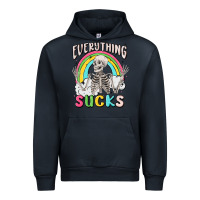 Navy everything sucks Urban Hoodie - MaliasSmallBusiness