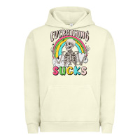 Pigment Pistachio everything sucks Urban Hoodie - MaliasSmallBusiness