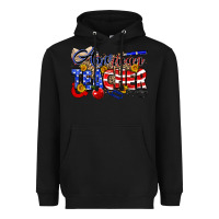 Black American Teacher Heavyweight Hoodie - Neo Western