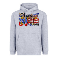 Heather Grey American Teacher Heavyweight Hoodie - Neo Western