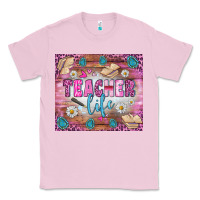 Bubblegum Pink teacher life tumbler Classic Tee - BundleAndBundleShop
