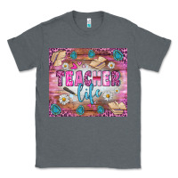Charcoal Heather teacher life tumbler Classic Tee - BundleAndBundleShop