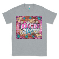 Heather Grey teacher life tumbler Classic Tee - BundleAndBundleShop