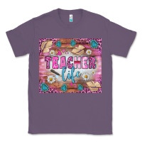 Lavender teacher life tumbler Classic Tee - BundleAndBundleShop