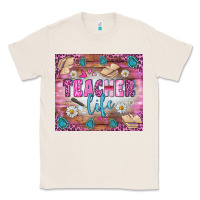 Natural teacher life tumbler Classic Tee - BundleAndBundleShop