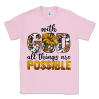 With God Al Things Ara Possible Classic Tee | Teevron