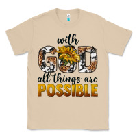 Mushroom with god al things ara possible Classic Tee - texasbilliewilder