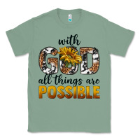 Sage with god al things ara possible Classic Tee - texasbilliewilder