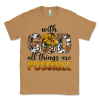 Toasted Coconut with god al things ara possible Classic Tee - texasbilliewilder