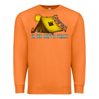 Carrot camping is my happy place Premium Sweatshirt - CowhideDigitalArt