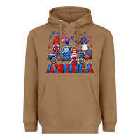 Toasted Coconut American truck gnomes Heavyweight Hoodie - Neo Western