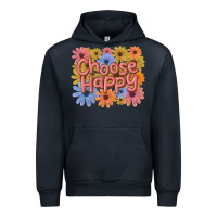 Navy choose happy Urban Hoodie - MaliasSmallBusiness