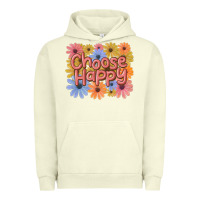 Pigment Pistachio choose happy Urban Hoodie - MaliasSmallBusiness