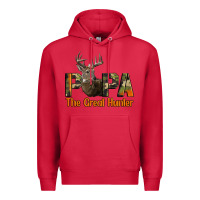 Cardinal Western Papa The Great Deer Hunter Premium Hoodie - LillyAllenDesigns