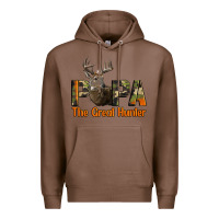 Chestnut Western Papa The Great Deer Hunter Premium Hoodie - LillyAllenDesigns