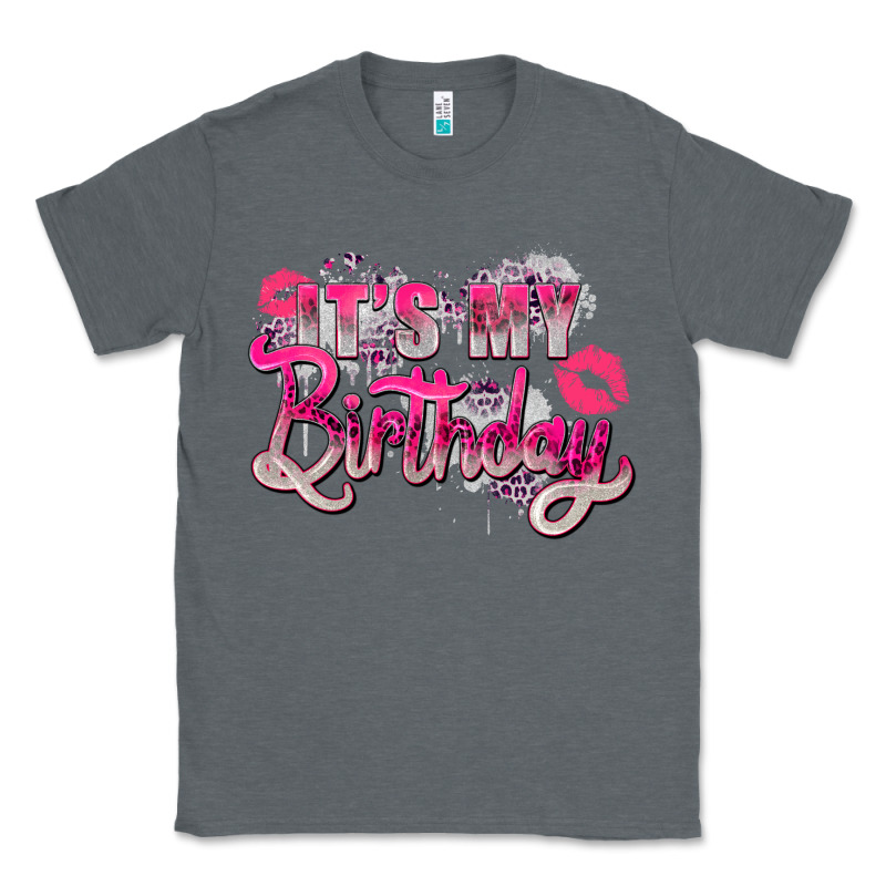 Pink It's My Birthday Classic Tee by Zillion Design Studio | Teevron