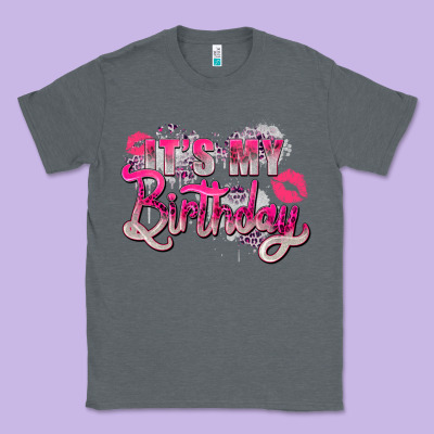 Classic Tee pink it's my birthday