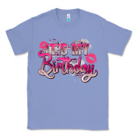 Colony Blue pink it's my birthday Classic Tee - Zillion Design Studio