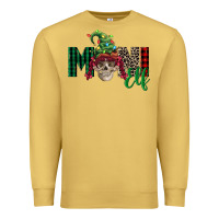 Antique Gold girl mini elf skull Premium Sweatshirt - FaDigitalArtStudio