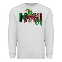 Dove Grey girl mini elf skull Premium Sweatshirt - FaDigitalArtStudio