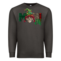 Smoke girl mini elf skull Premium Sweatshirt - FaDigitalArtStudio
