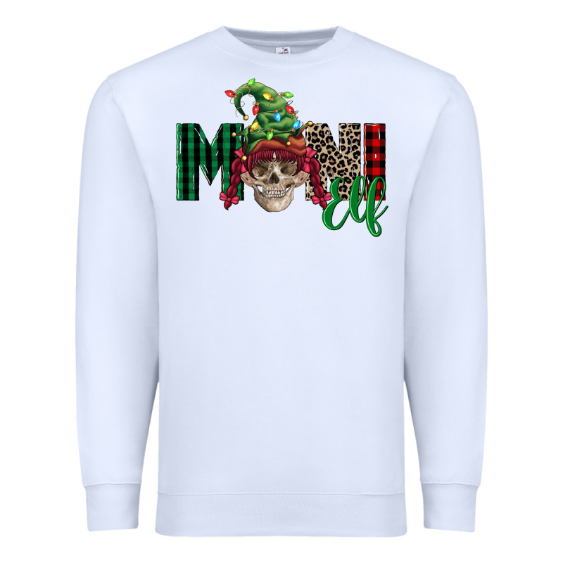 Girl Mini Elf Skull Premium Sweatshirt by FaDigitalArtStudio | Teevron