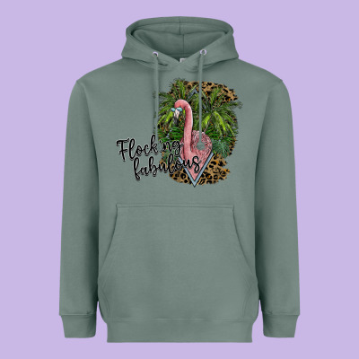 Flocking Fabulous Heavyweight Hoodie Designed By Sublimationcraftshop