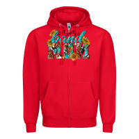 Red band mom Zipper Hoodie - texasbilliewilder