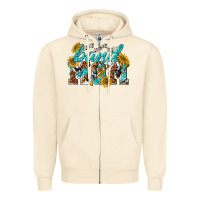 Sandshell band mom Zipper Hoodie - texasbilliewilder