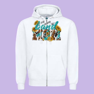 Zipper Hoodie band mom