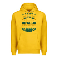 Lemon i'm not retired i'm a professional grandpop Premium Hoodie - Jasminsmagicworld