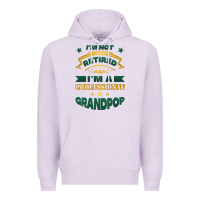 Lilac i'm not retired i'm a professional grandpop Premium Hoodie - Jasminsmagicworld