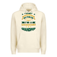 Sandshell i'm not retired i'm a professional grandpop Premium Hoodie - Jasminsmagicworld