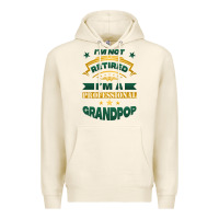 Tofu i'm not retired i'm a professional grandpop Premium Hoodie - Jasminsmagicworld