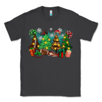 Smoke christmas trees with football Classic Tee - Zillion Design Studio