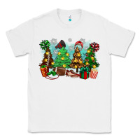White christmas trees with football Classic Tee - Zillion Design Studio