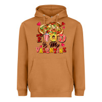 Meerkat food is my valentine Heavyweight Hoodie - FaDigitalArtStudio