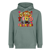 Sage food is my valentine Heavyweight Hoodie - FaDigitalArtStudio