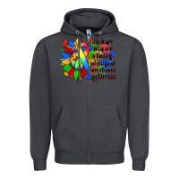 Smoke always unique totally intelligent sometimes myster Zipper Hoodie - Zillion Design Studio