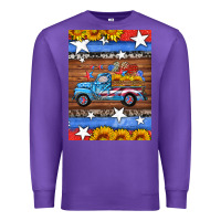 Purple american truck air freshener Premium Sweatshirt - HRA Design Shop
