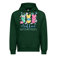 Forest Green chillin with my peeps Urban Hoodie - MaliasSmallBusiness