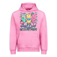 Fuchsia Pink chillin with my peeps Urban Hoodie - MaliasSmallBusiness