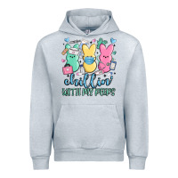 Heather Grey chillin with my peeps Urban Hoodie - MaliasSmallBusiness