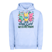 Pigment Grape Ice chillin with my peeps Urban Hoodie - MaliasSmallBusiness