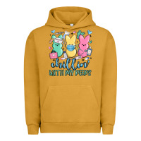 Pigment Peanut Butter chillin with my peeps Urban Hoodie - MaliasSmallBusiness