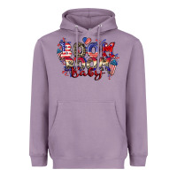 Lavender Boom boom baby 4th of july Heavyweight Hoodie - CowGirlArtShop